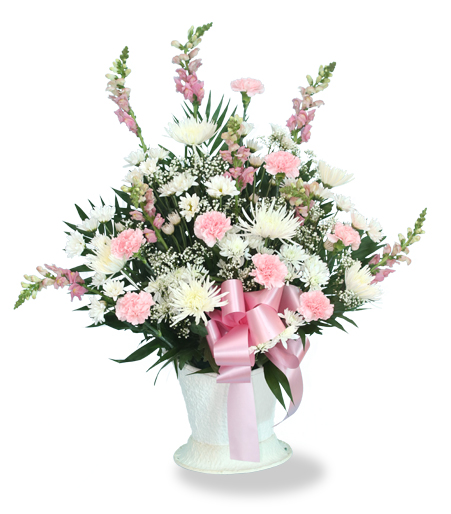 Baby's Breath Urn Arrangement : Kingsport, TN Florist : Same Day Flower  Delivery for any occasion