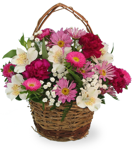 Happiness Flower Basket