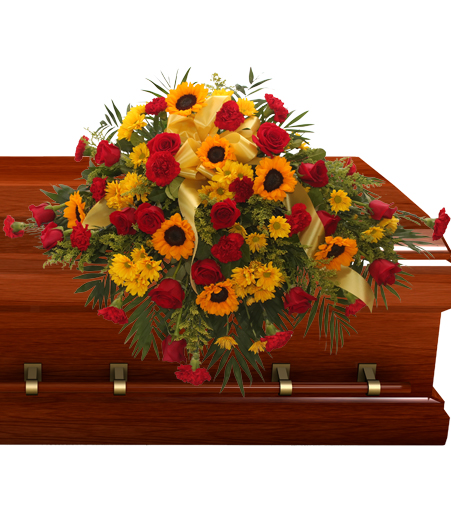 Life Celebration Casket Spray