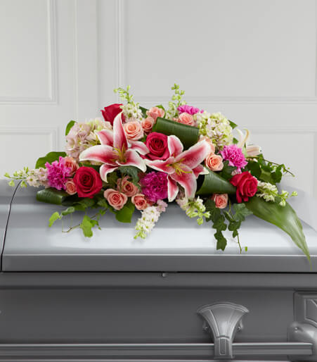 Splendid Grace Casket Spray