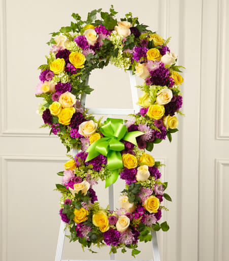 Eternity Standing Easel Wreath