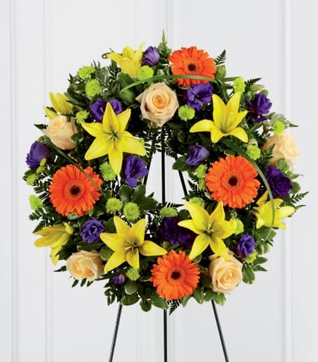 Radiant Remembrance Wreath