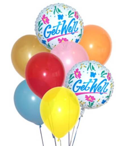 Get Well Balloon Bouquet