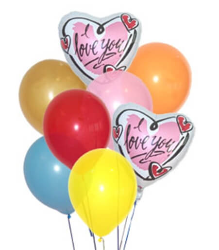 I Love You Balloon Bouquet